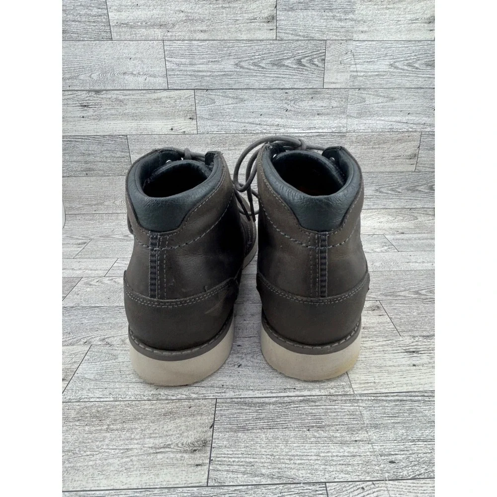 Teva Durban‎ Mens Dark Brown Leather Chukka Boots Size 11 1008302